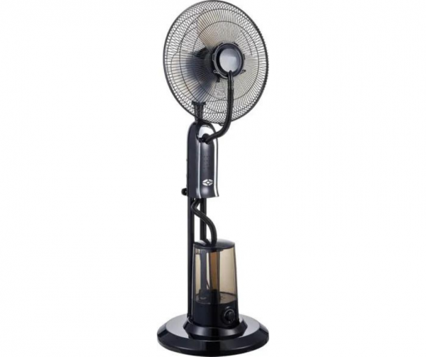 Ventilatore Raffrescatore Evaporativo con Nebulizzatore 3,2 lt Nero Syntesy MF25