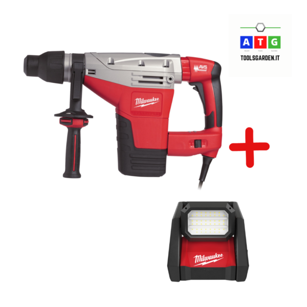 DEMOLITORE E PERFORATORE K545 S MILWAUKEE+Faro